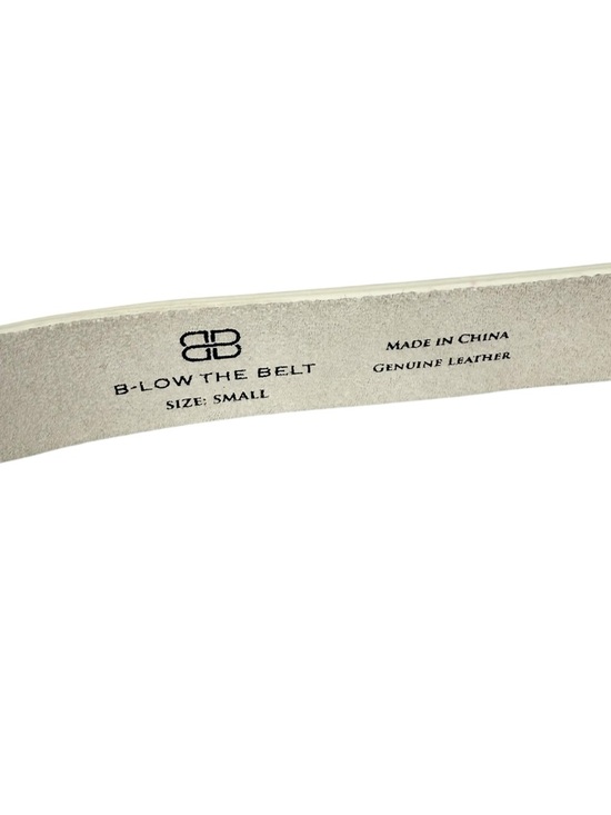 B-Low the Belt Baby Bri Bri Double Buckle Western Belt Total White Leather Small main image 10